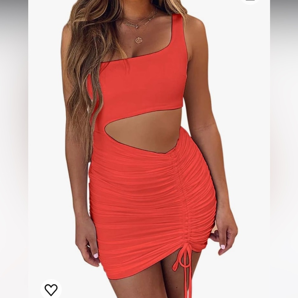 Red bodycon Women’s dress size medium
